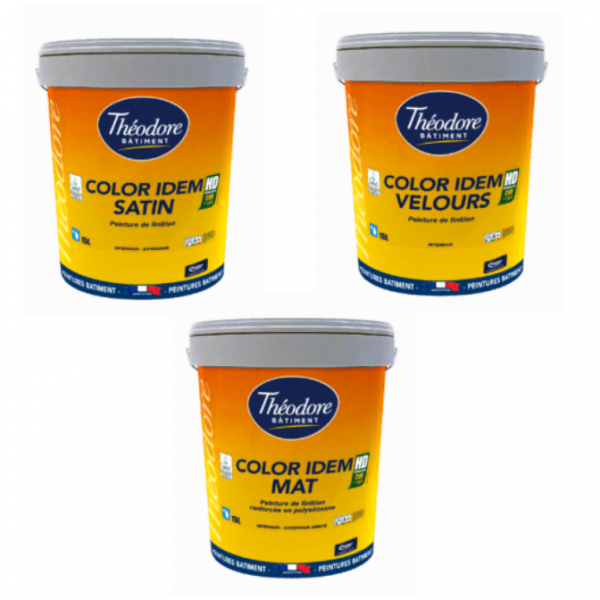 Color idem satin, velours, mat 15l Marseille